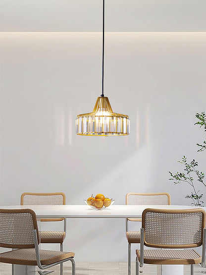 Crystal Drum Ceiling light fitting Pendant Lamp