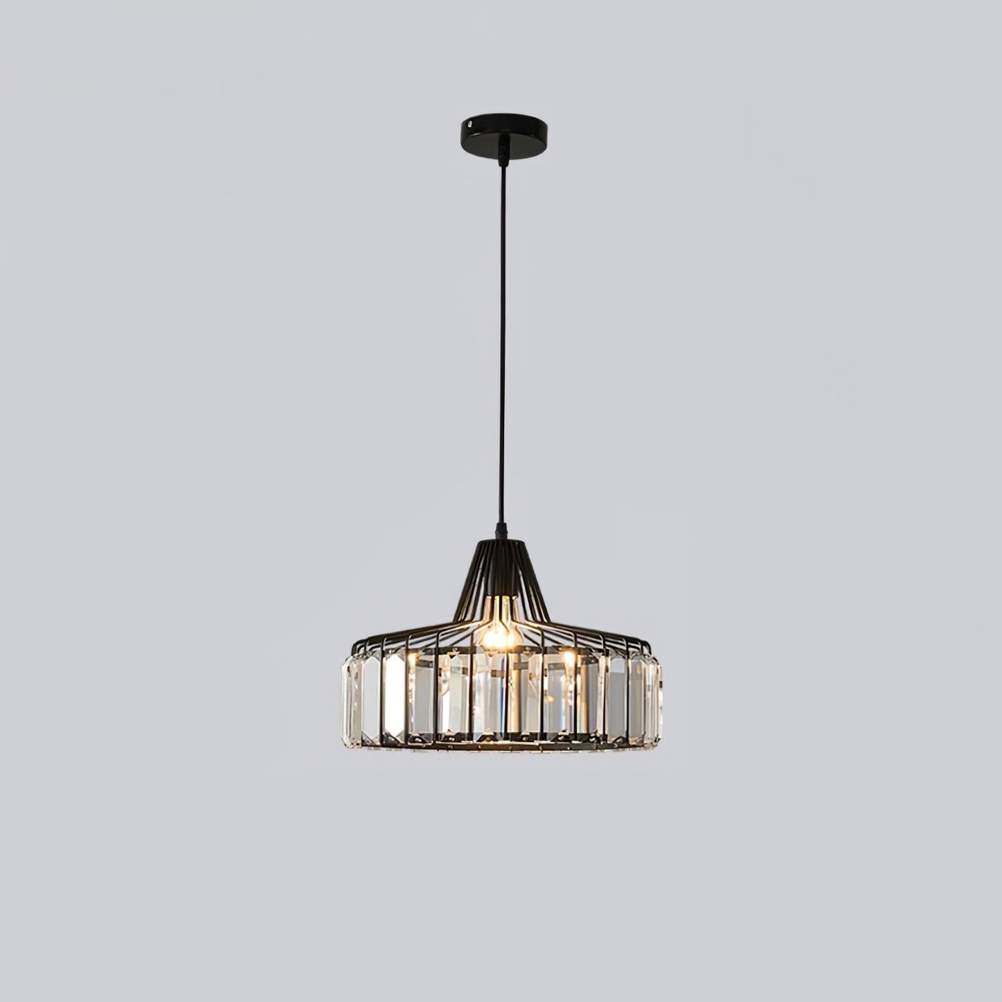 Crystal Drum Ceiling light fitting Pendant Lamp