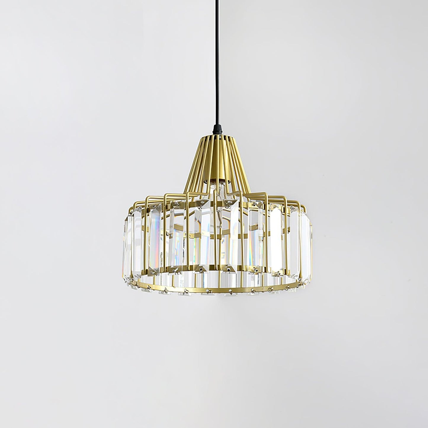 Crystal Drum Ceiling light fitting Pendant Lamp