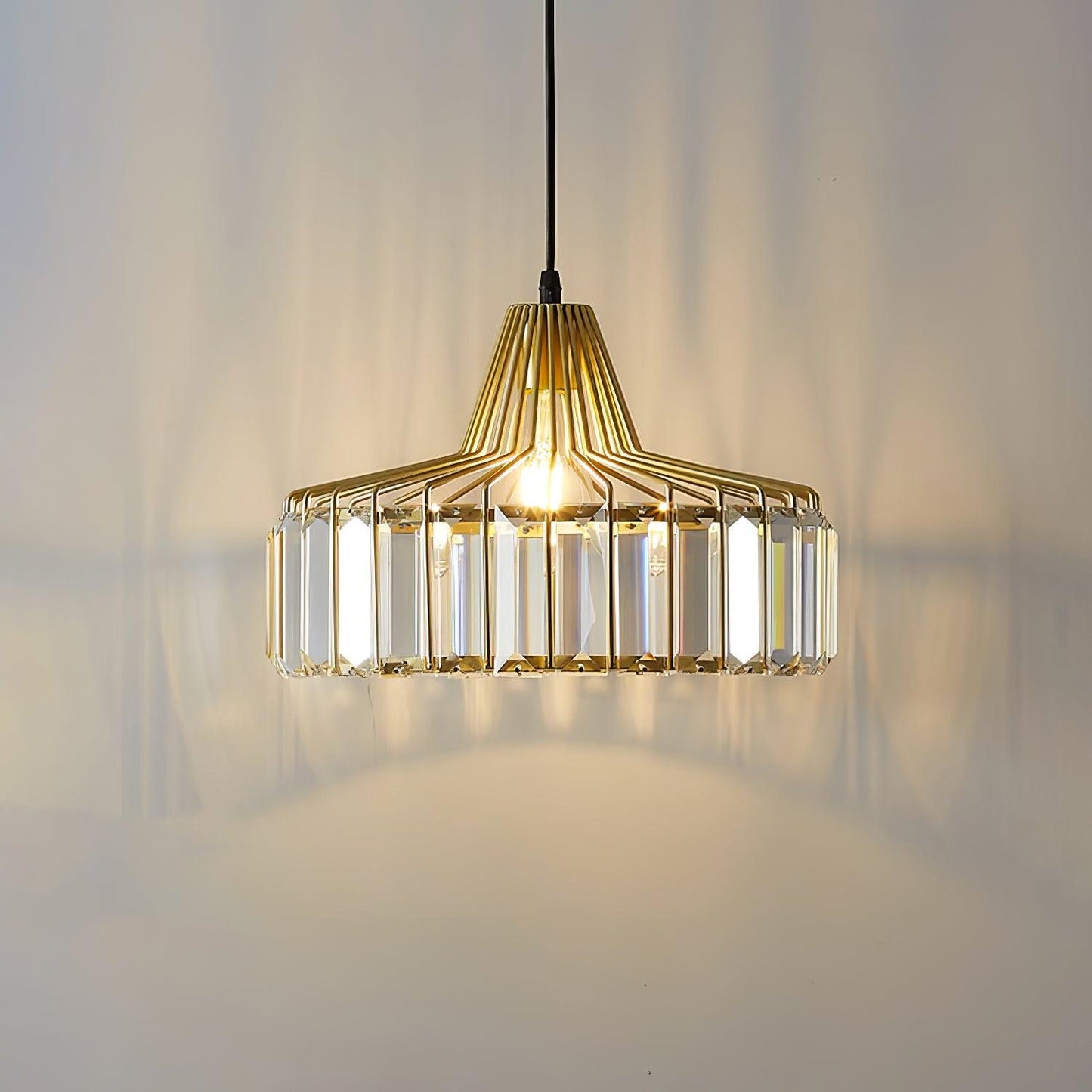 Crystal Drum Ceiling light fitting Pendant Lamp