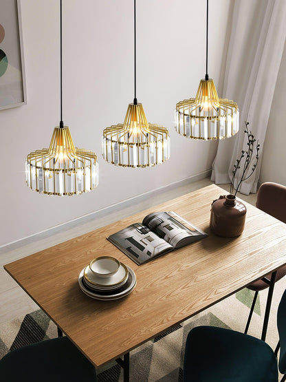 Crystal Drum Ceiling light fitting Pendant Lamp