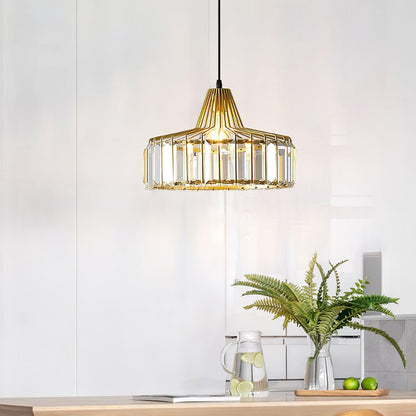 Crystal Drum Ceiling light fitting Pendant Lamp