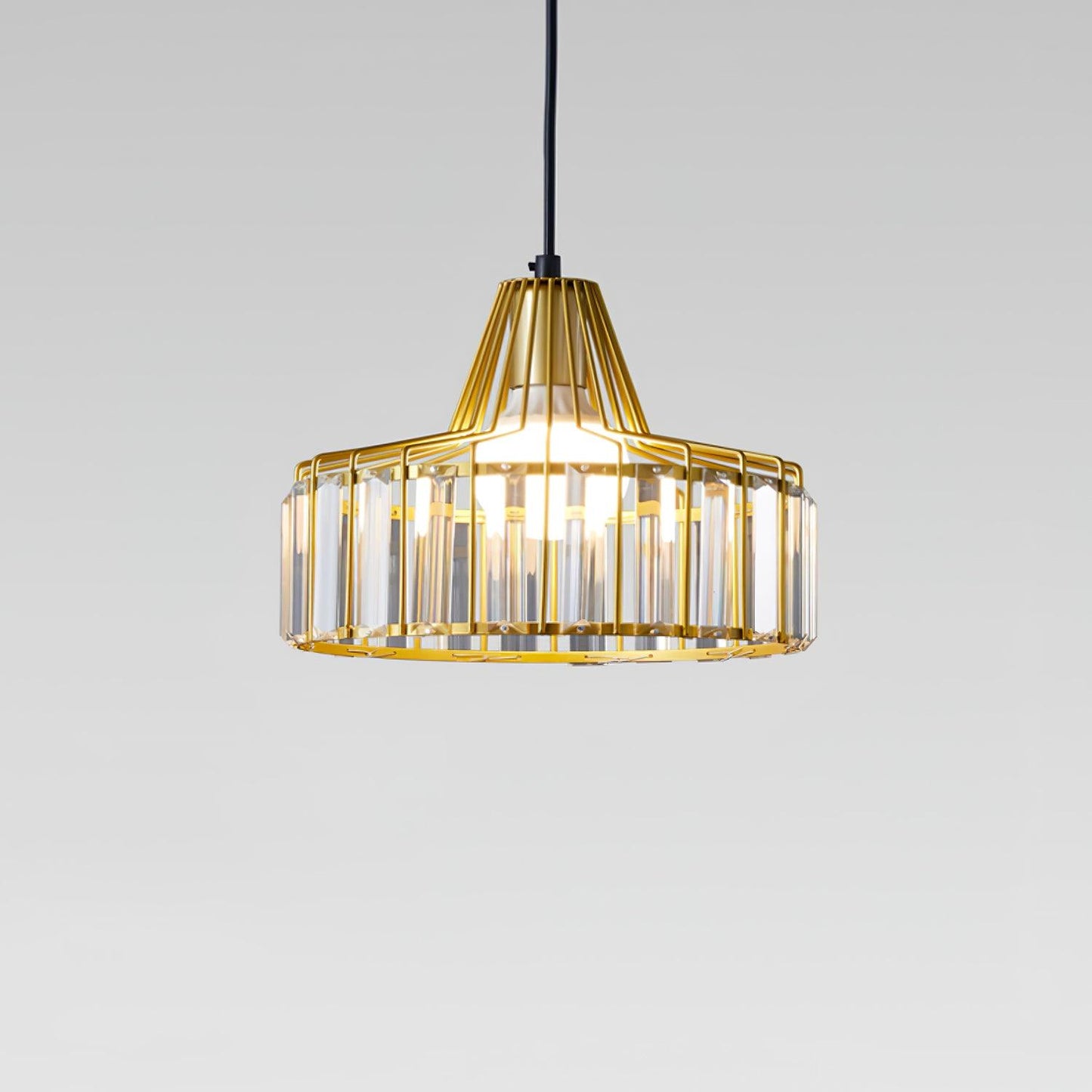 Crystal Drum Ceiling light fitting Pendant Lamp