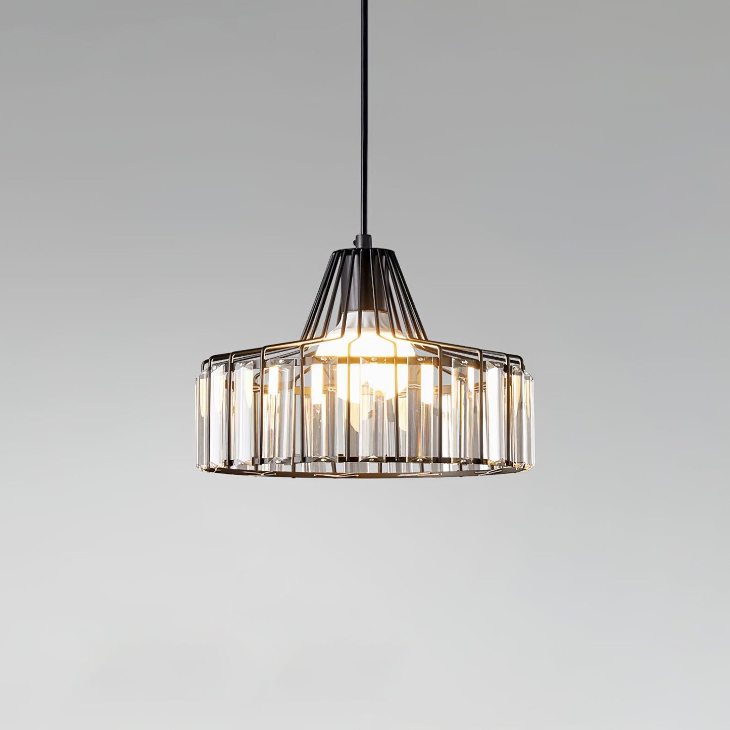 Crystal Drum Ceiling light fitting Pendant Lamp