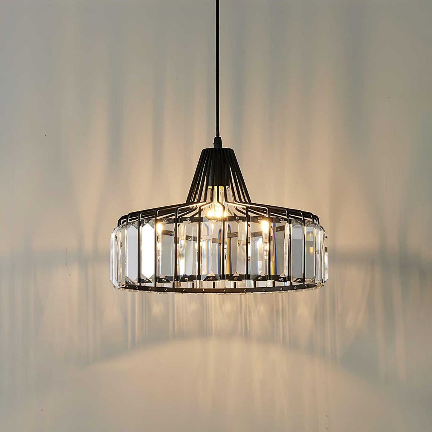 Crystal Drum Ceiling light fitting Pendant Lamp