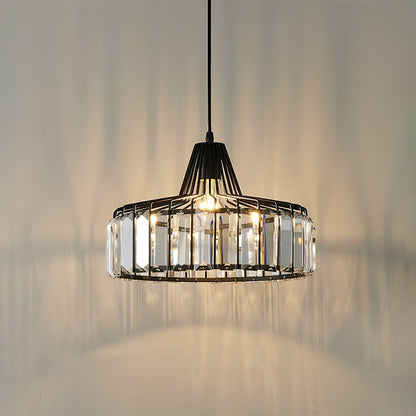 Crystal Drum Ceiling light fitting Pendant Lamp