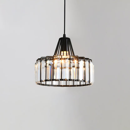 Crystal Drum Ceiling light fitting Pendant Lamp