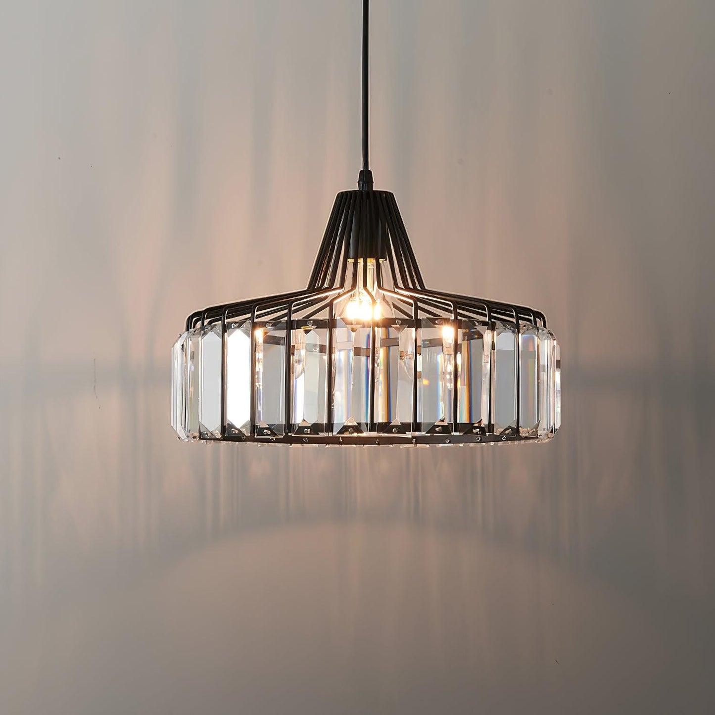 Crystal Drum Ceiling light fitting Pendant Lamp