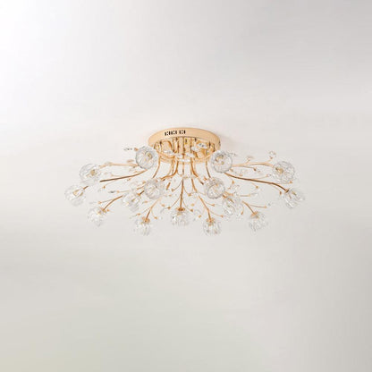 Crystal Flower Ceiling-mounted light Ceiling Light