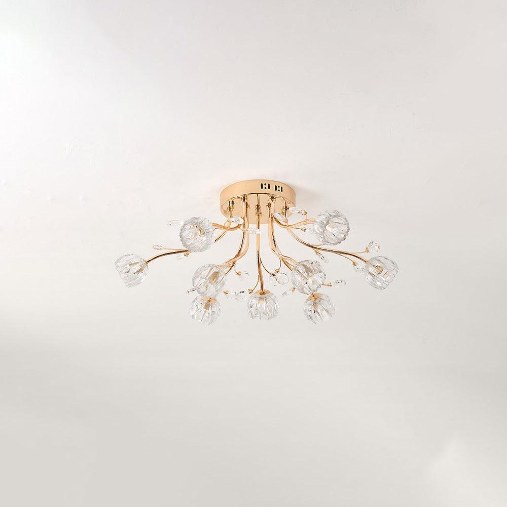 Crystal Flower Ceiling-mounted light Ceiling Light