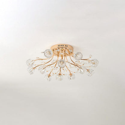 Crystal Flower Ceiling-mounted light Ceiling Light