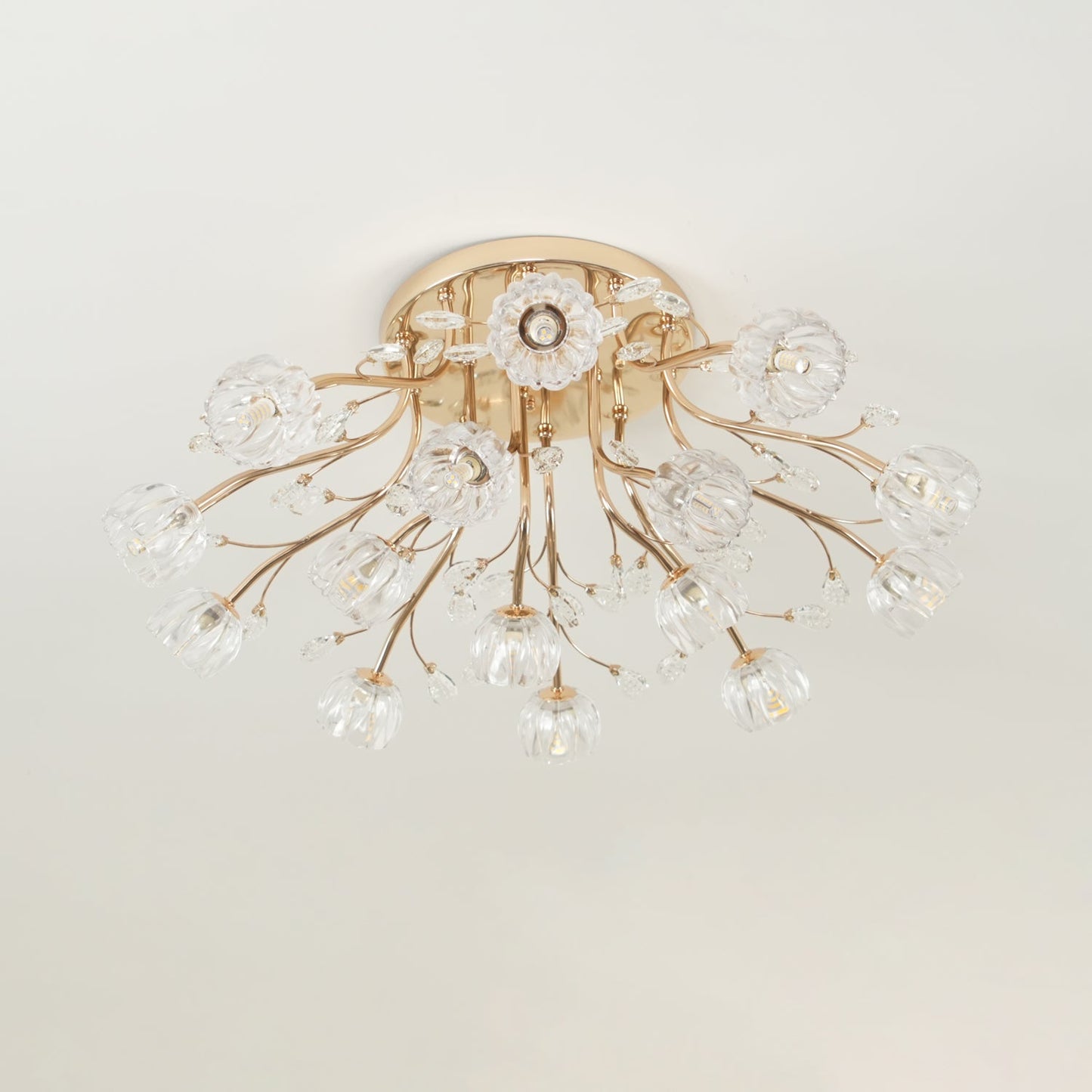 Crystal Flower Ceiling-mounted light Ceiling Light