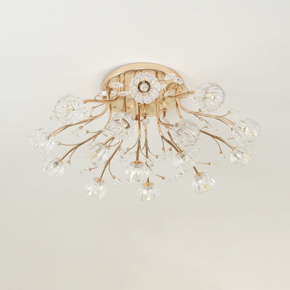 Crystal Flower Ceiling-mounted light Ceiling Light