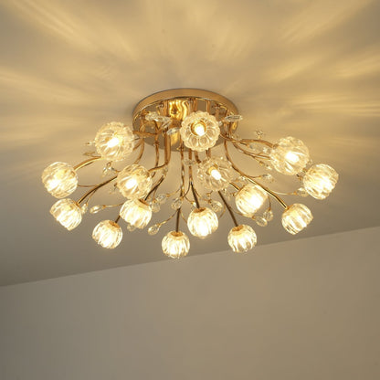 Crystal Flower Ceiling-mounted light Ceiling Light