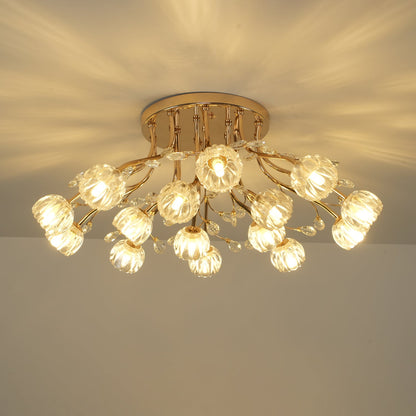 Crystal Flower Ceiling-mounted light Ceiling Light