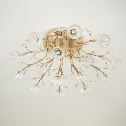 Crystal Flower Ceiling-mounted light Ceiling Light