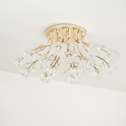 Crystal Flower Ceiling-mounted light Ceiling Light