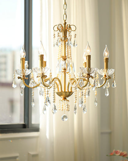 Crystal Pearl Ceiling fixture Chandelier