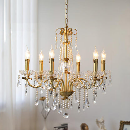 Crystal Pearl Ceiling fixture Chandelier