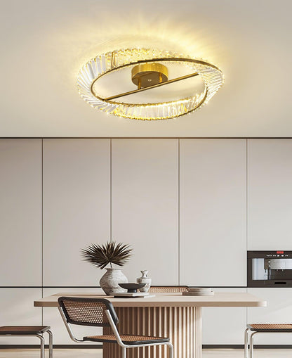 Crystal Rings Ceiling-mounted light Ceiling Lamp