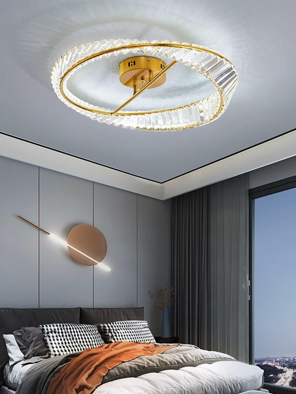 Crystal Rings Ceiling-mounted light Ceiling Lamp