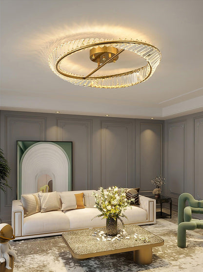 Crystal Rings Ceiling-mounted light Ceiling Lamp