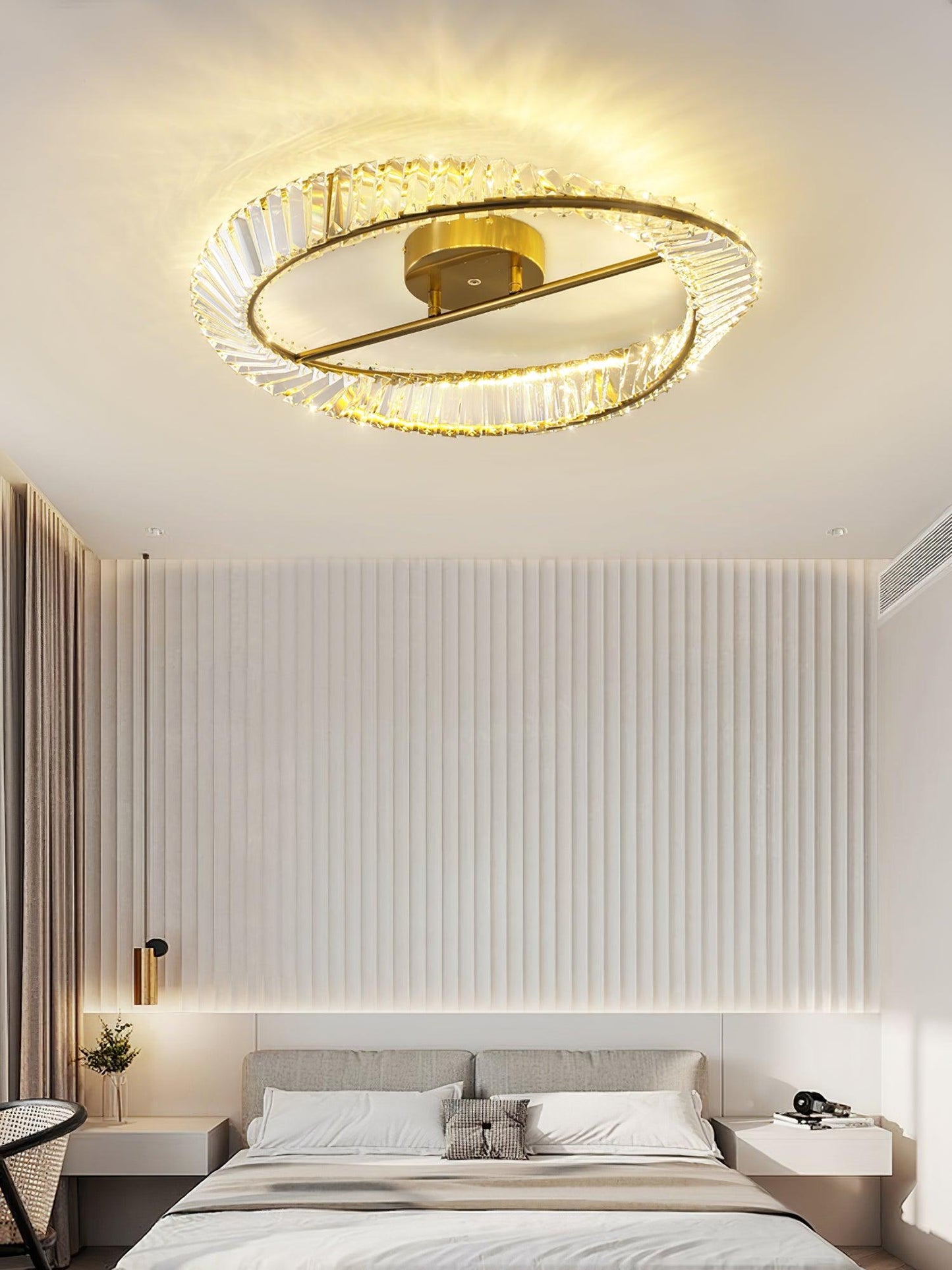 Crystal Rings Ceiling-mounted light Ceiling Lamp