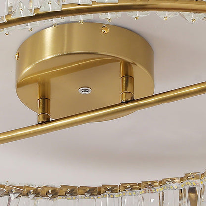 Crystal Rings Ceiling-mounted light Ceiling Lamp