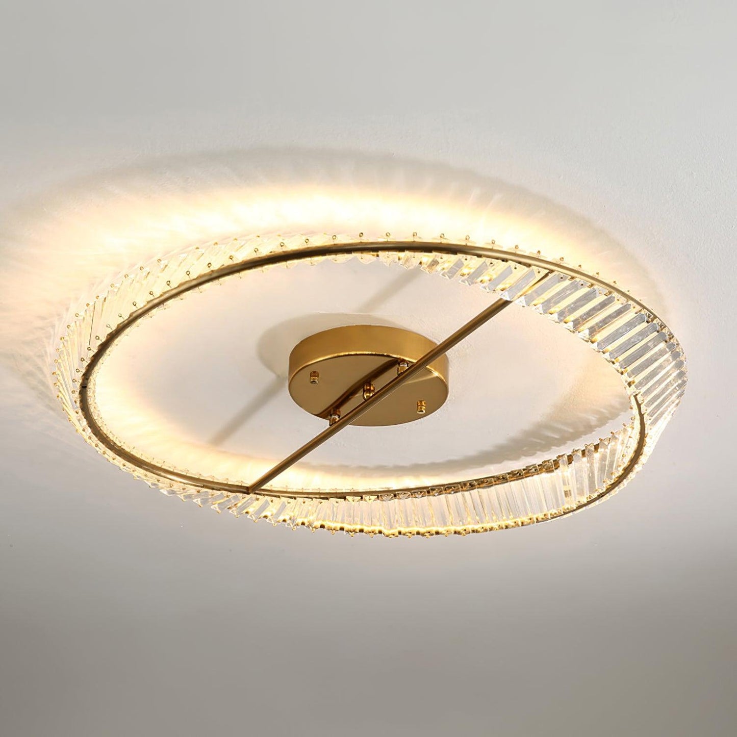 Crystal Rings Ceiling-mounted light Ceiling Lamp