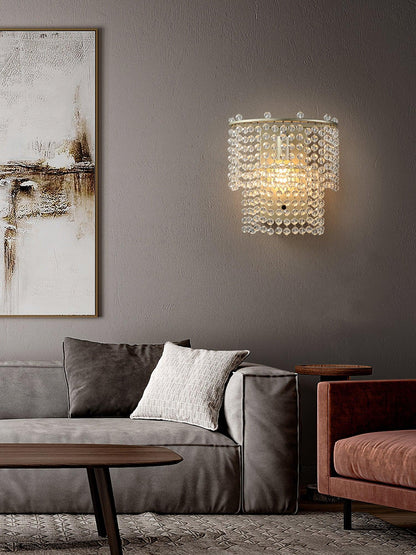 Crystal Waterfall Wall-mounted lamp Wall Light