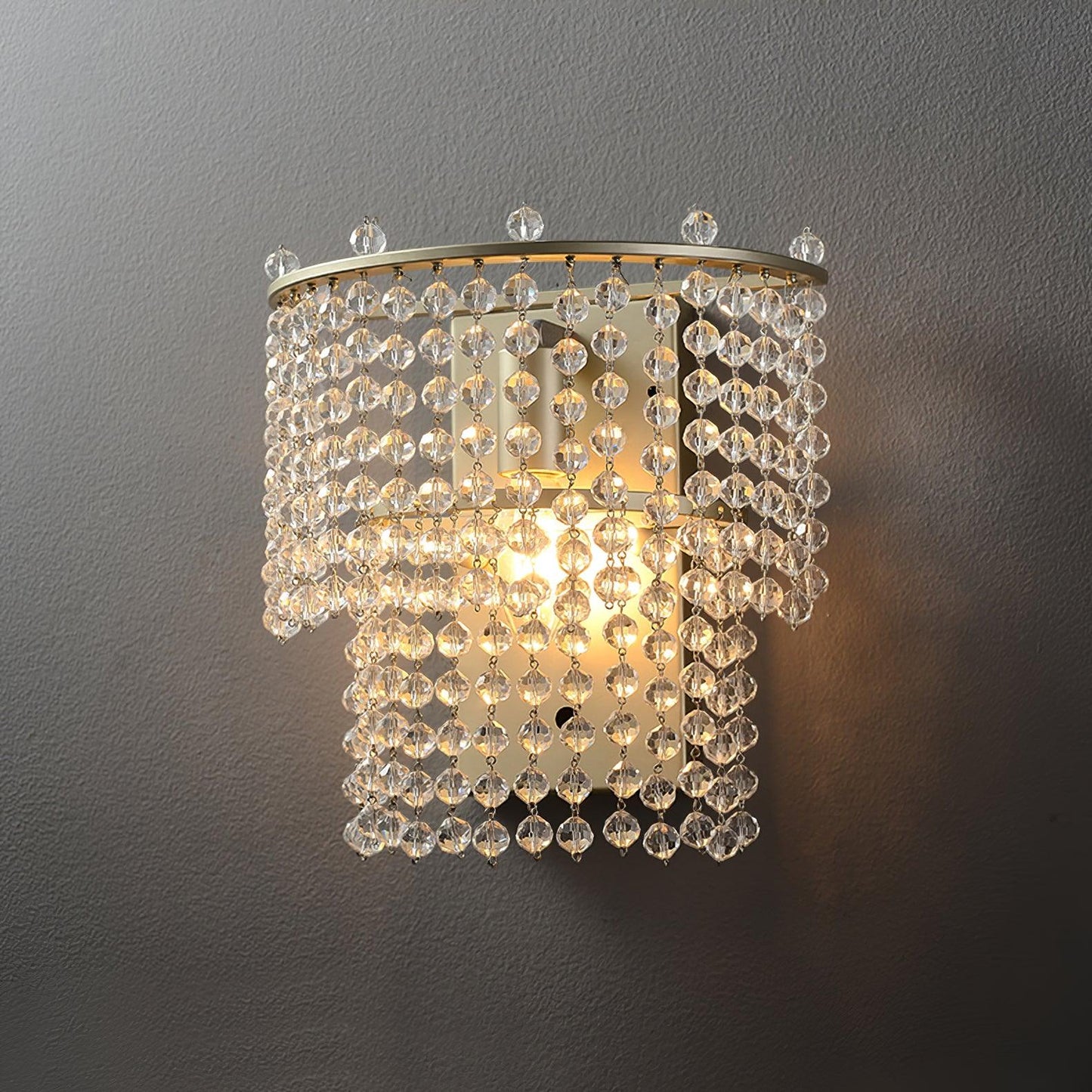 Crystal Waterfall Wall-mounted lamp Wall Light