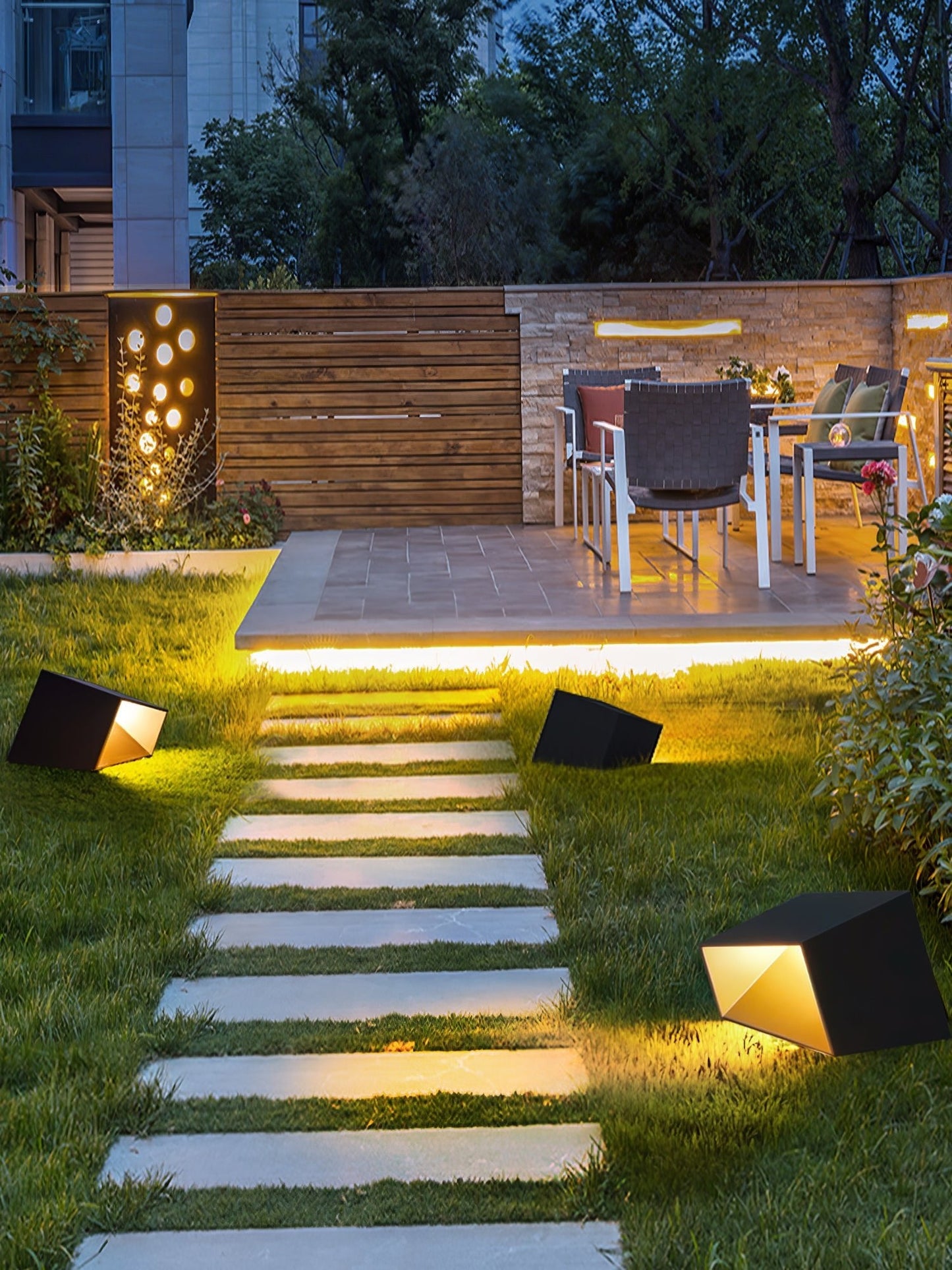 Cube Garden Architectural light Outdoor Light