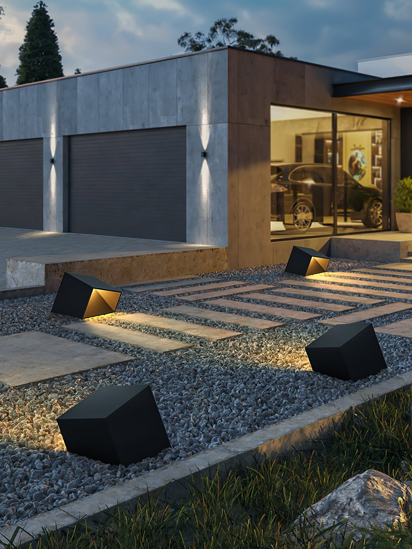 Cube Garden Architectural light Outdoor Light