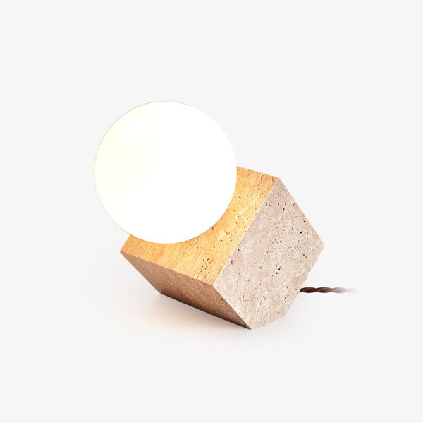 Cube Stone Desk lamp Table Lamp