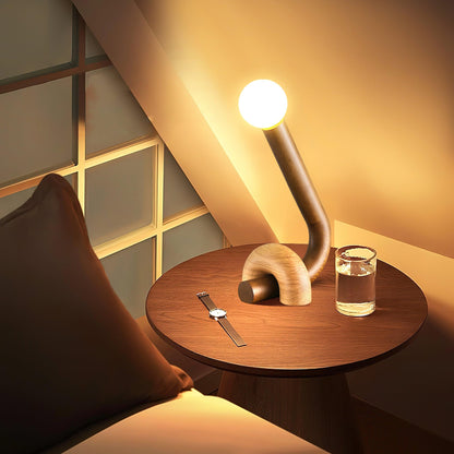 Curled Bedside lamp Table Lamp