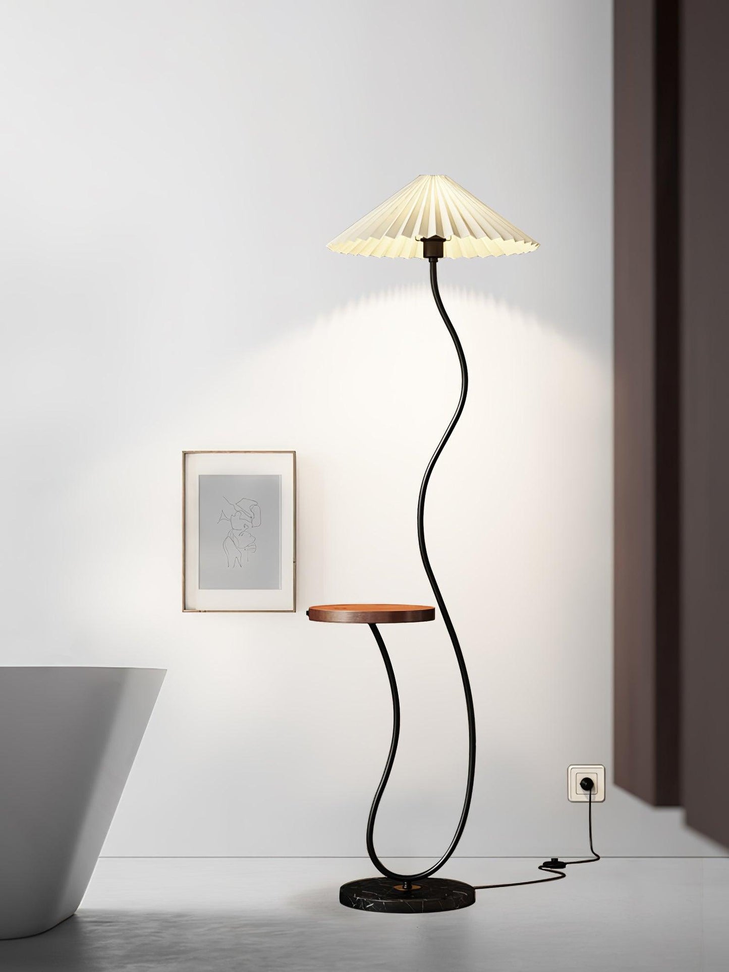 Curvatura Standing Lamp Floor Lamp