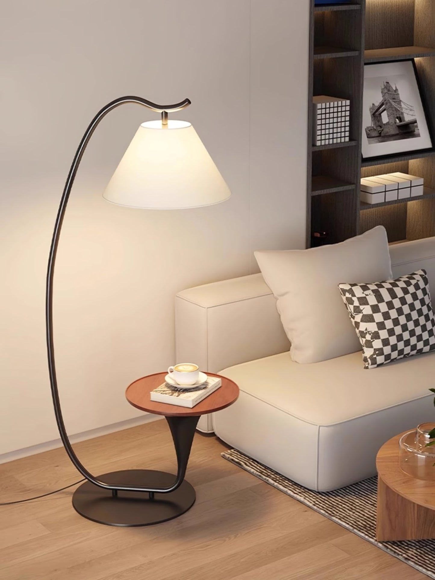 Curvature Standing Lamp Floor Lamp