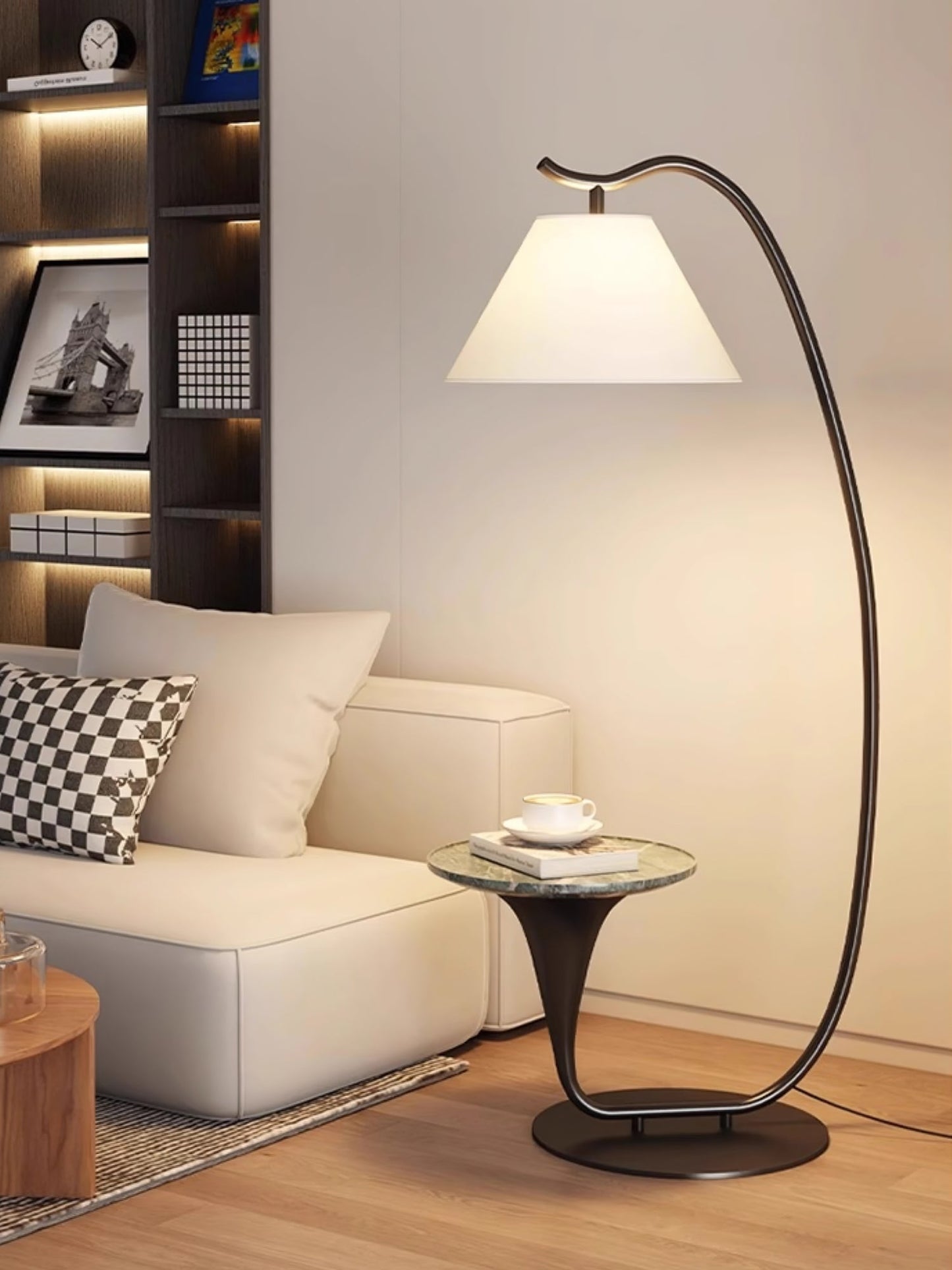 Curvature Standing Lamp Floor Lamp