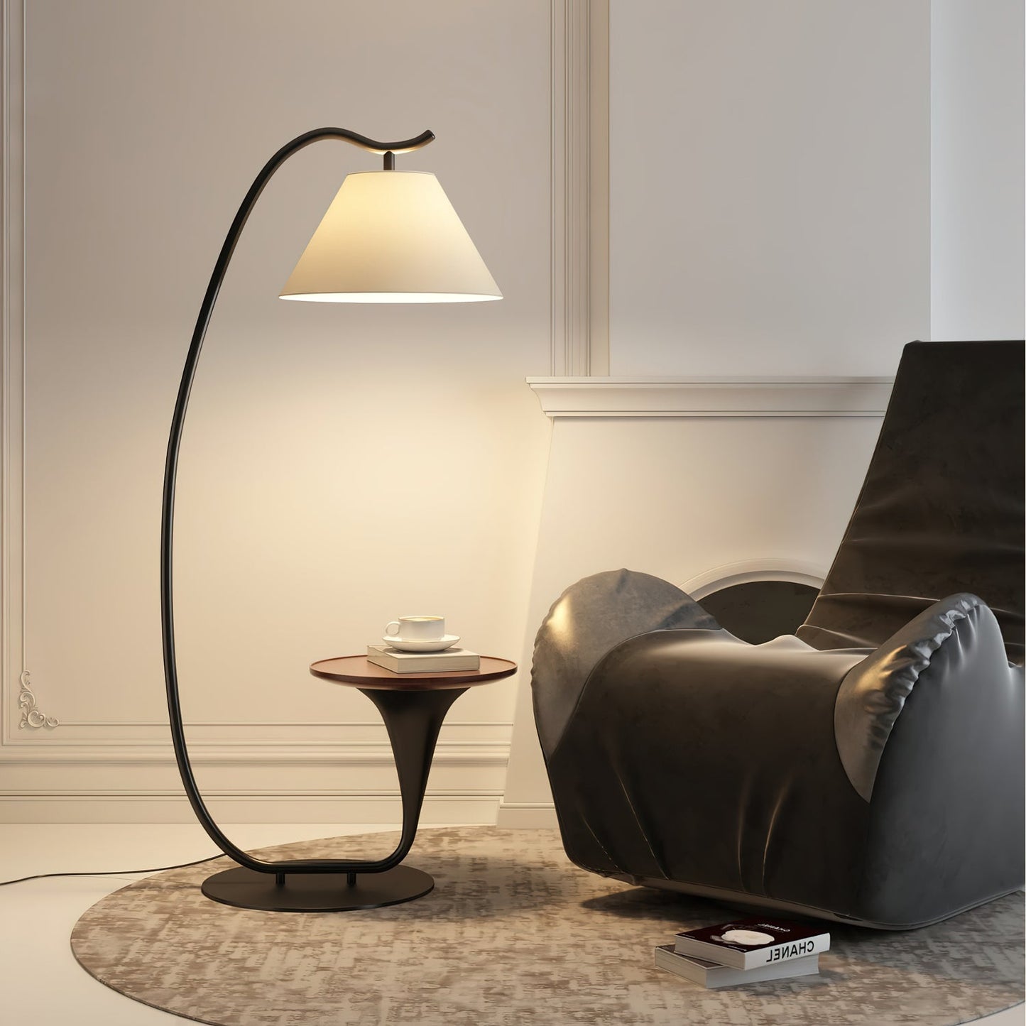 Curvature Standing Lamp Floor Lamp