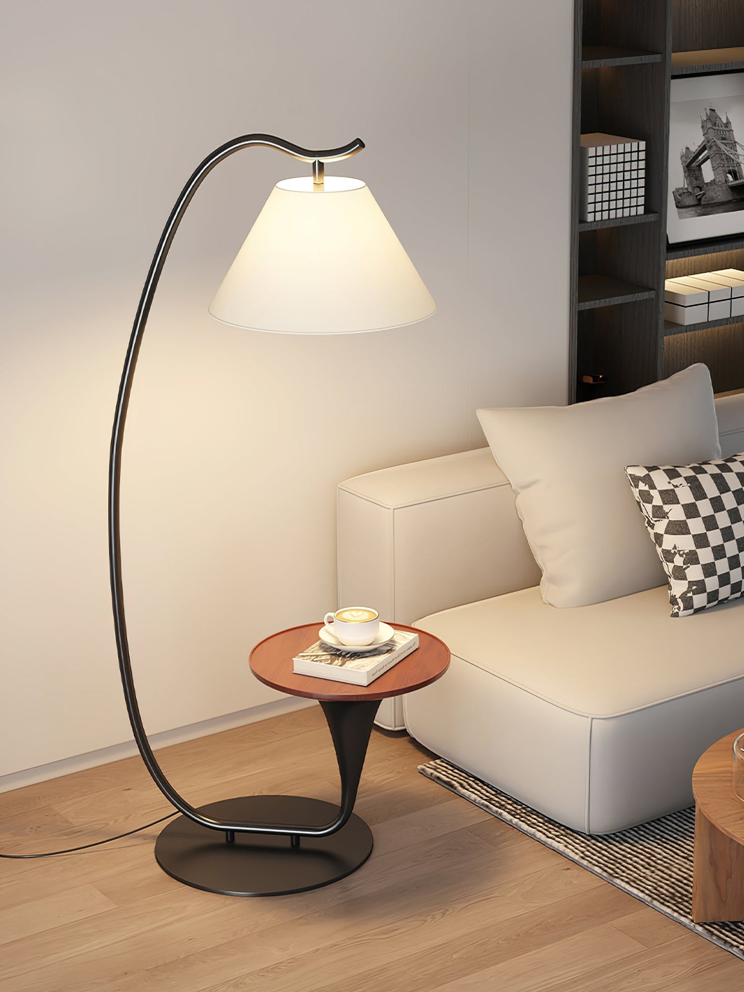 Curvature Standing Lamp Floor Lamp