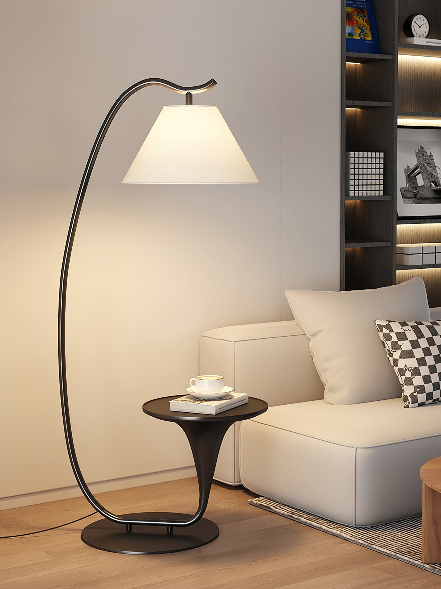 Curvature Standing Lamp Floor Lamp