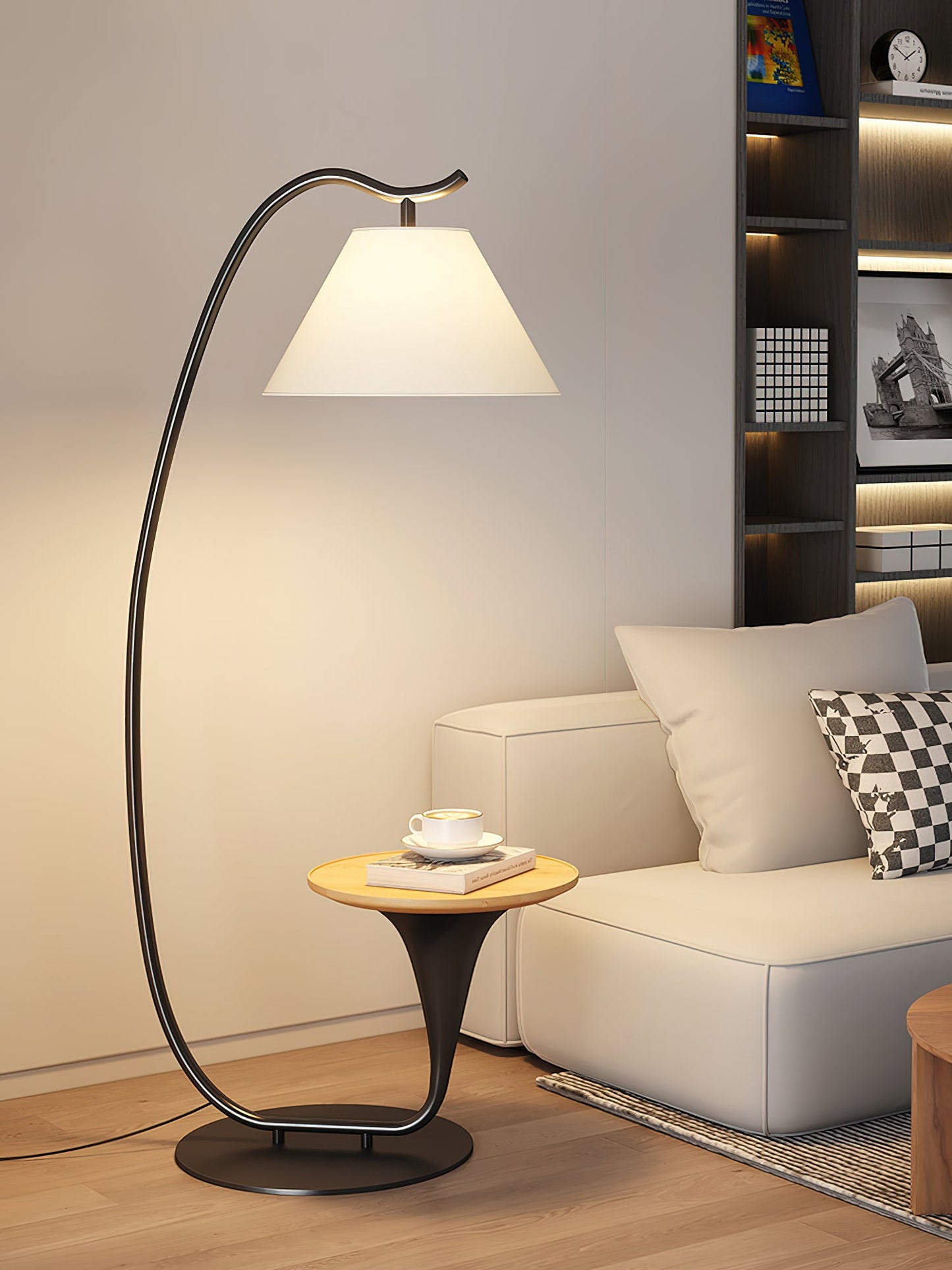 Curvature Standing Lamp Floor Lamp