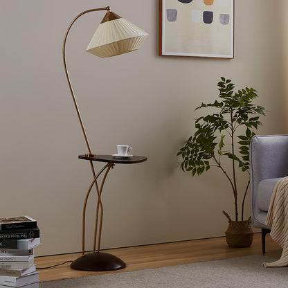 Curve With Side table lamp Table Floor Lamp