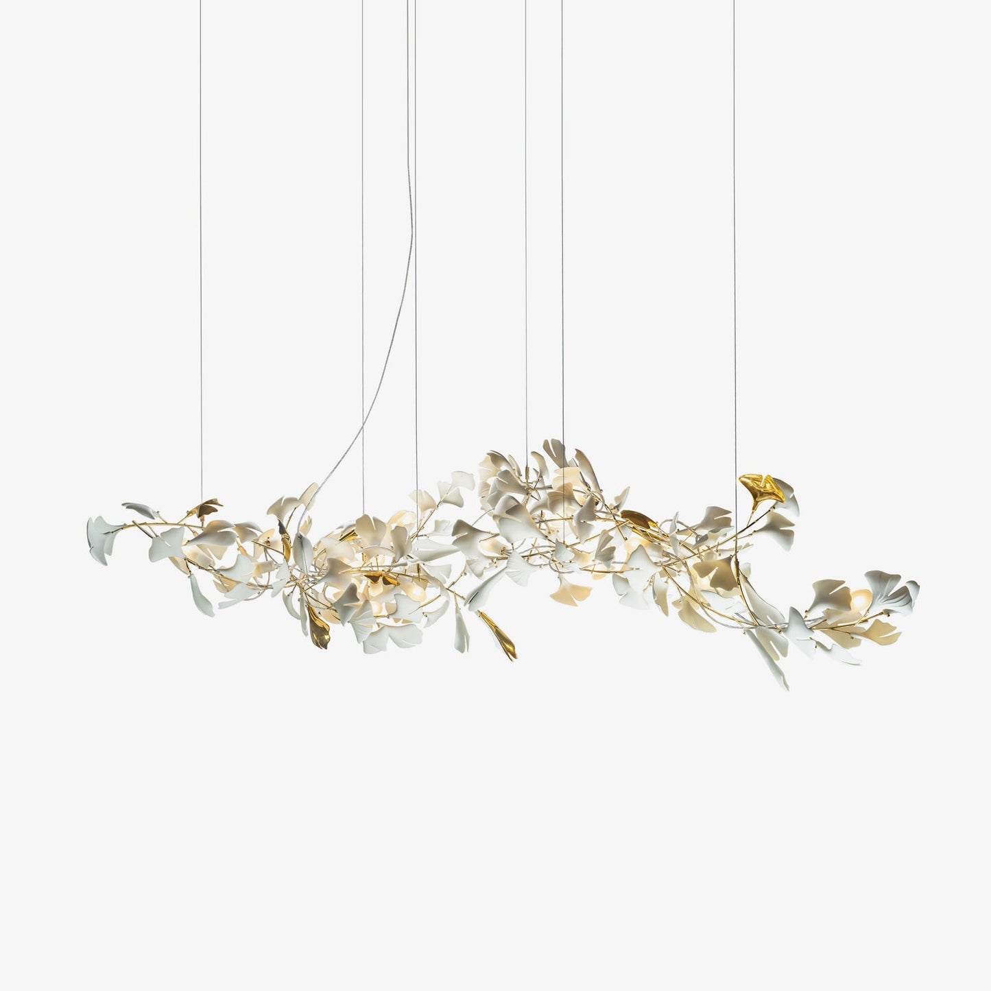 Gingko Leaves Ceiling fixture Chandelier