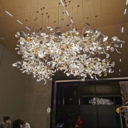 Gingko Leaves Ceiling fixture Chandelier