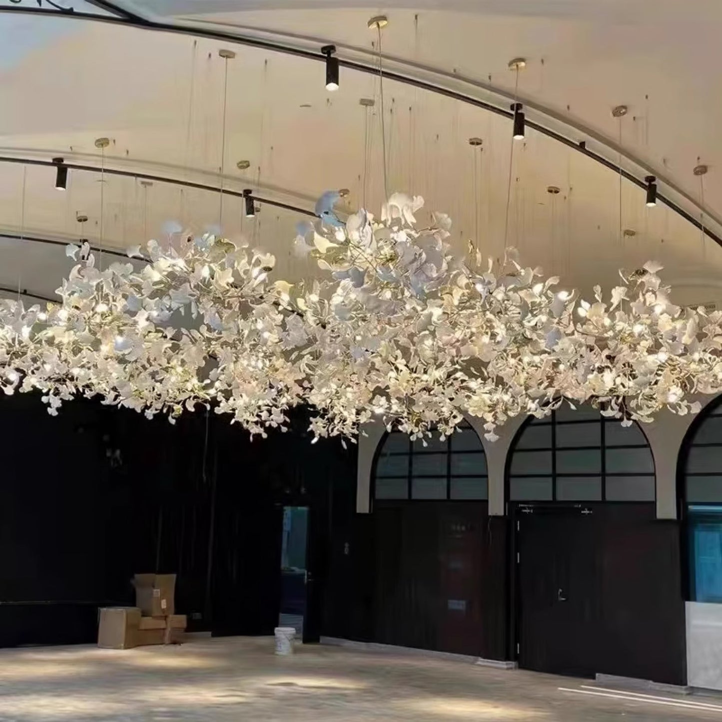 Gingko Leaves Ceiling fixture Chandelier