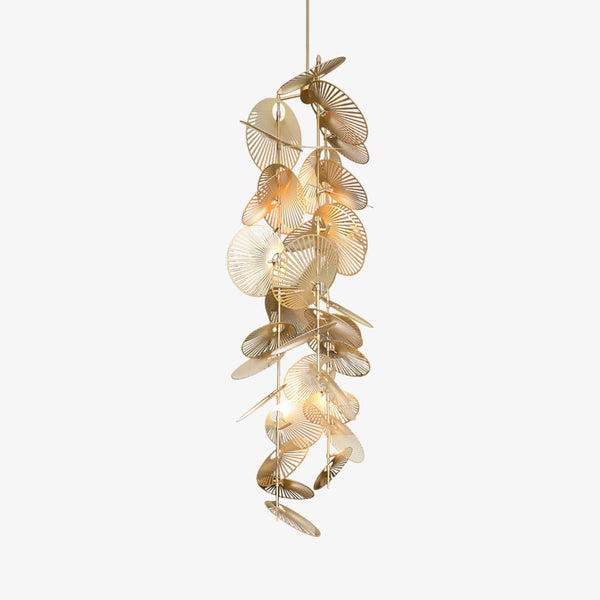 Cattail Leaf Candelabrum Chandelier