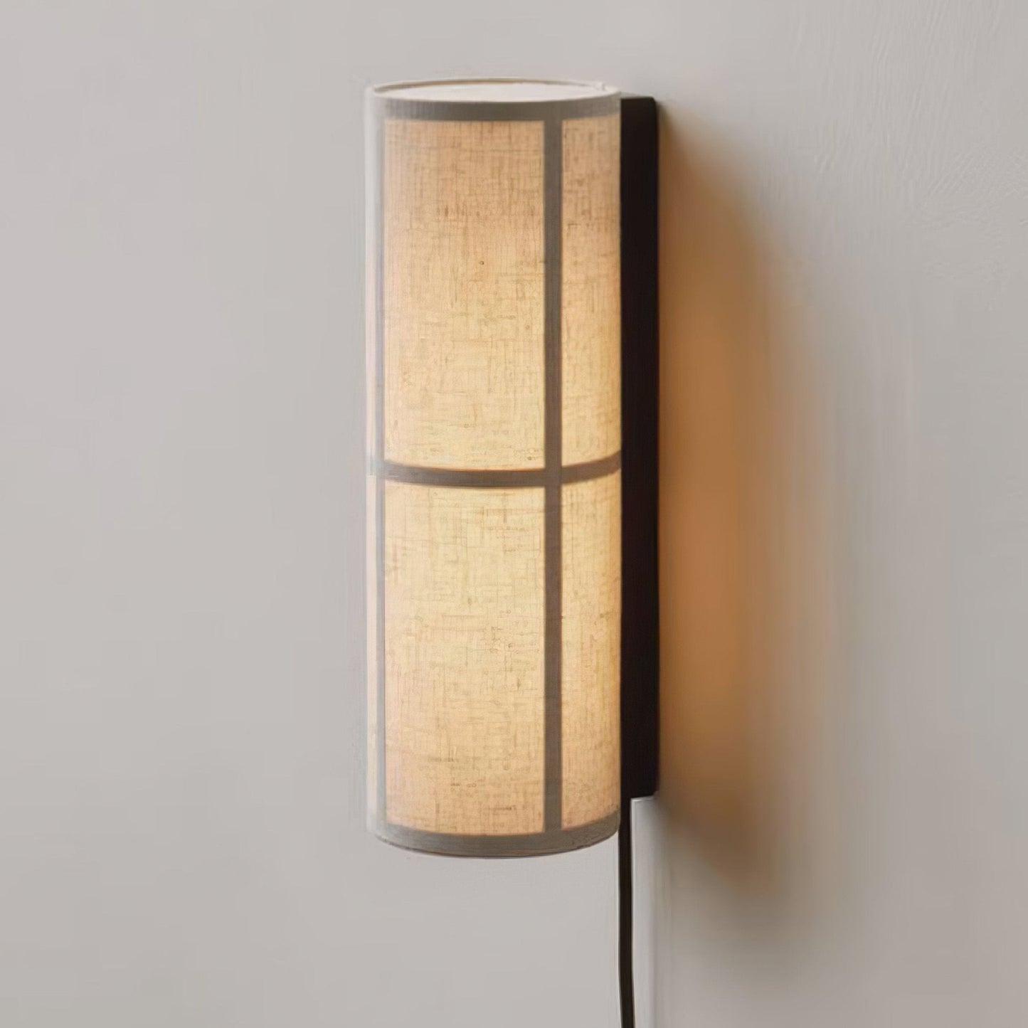 Cylinder Fabric Wall-mounted lamp Wall Lamp