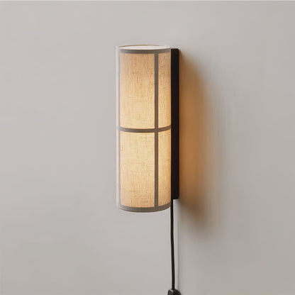 Cylinder Fabric Wall-mounted lamp Wall Lamp