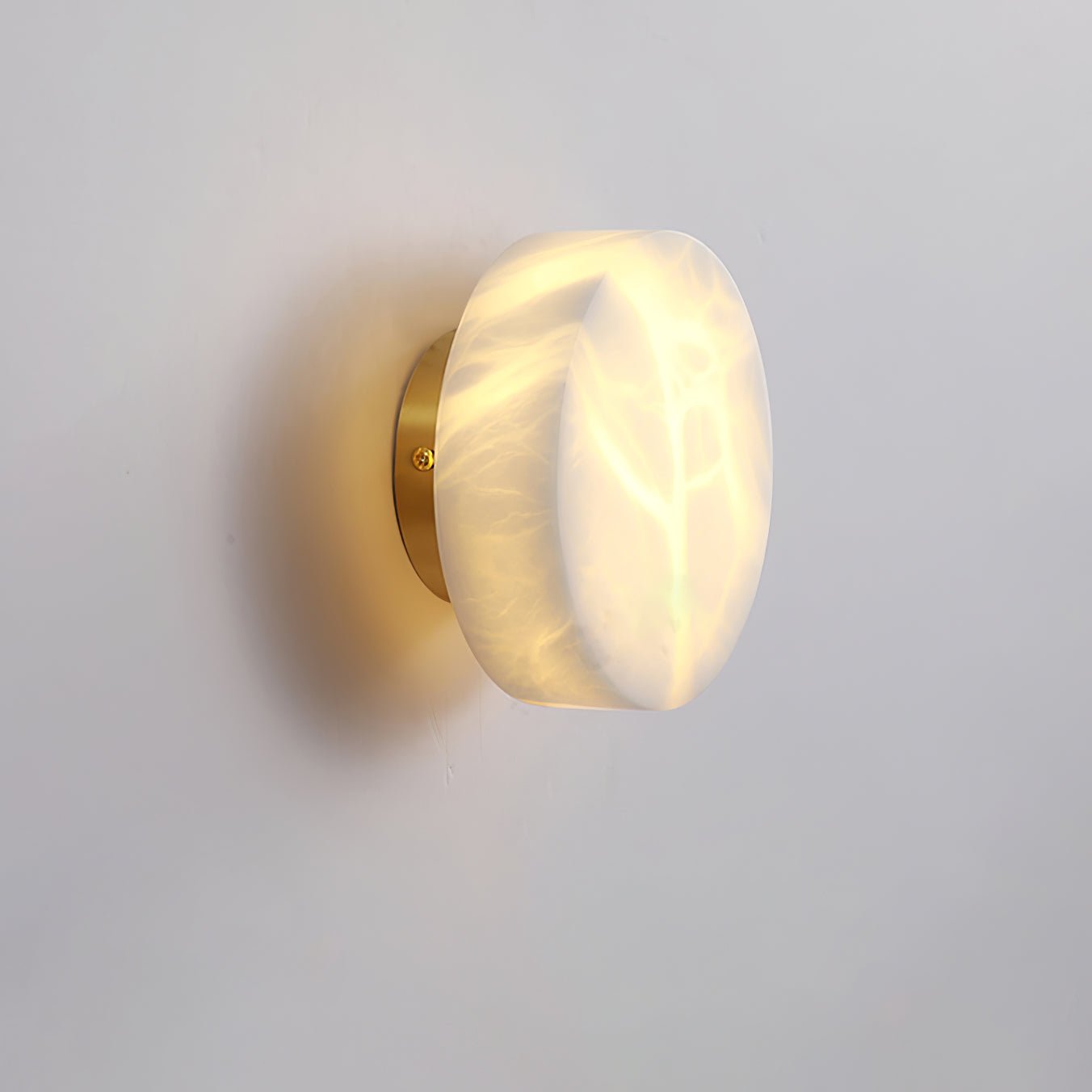 Cylindrical Alabaster Wall light fixture Wall Light